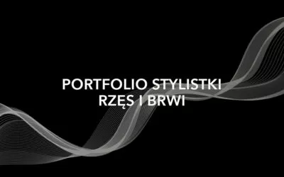 Idealne portfolio stylistki brwi