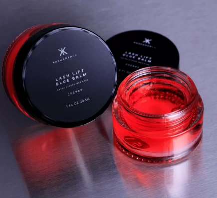LASH LIFT GLUE BALM KASKADERKA® - Wiśniowy klej-balsam do laminacji rzęs (KBK)