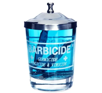 BARBICIDE Podręczny pojemnik szklany 120ml
