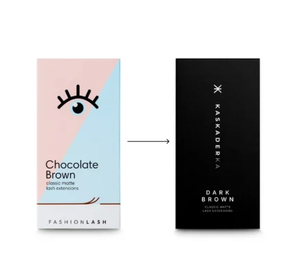 Rzęsy brązowe Chocolate Brown FASHION LASH