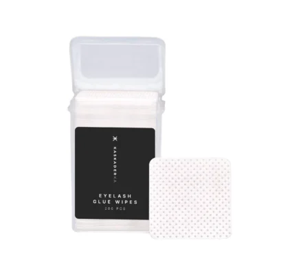 GLUE WIPES waciki bezpyłowe do kleju do rzęs 200 szt.