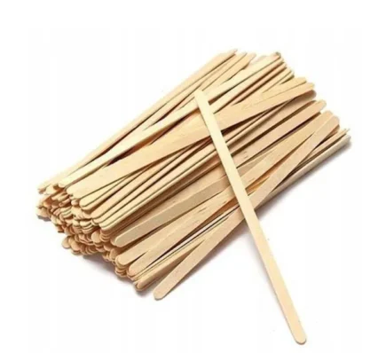 Szpatułki drewniane do wosku PAPSTAR 1000 szt.