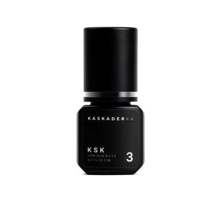 LASH GLUE KSK 3 KASKADERKA® - Klej do rzęs 0.5-1s 5ml (BANANA)