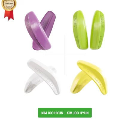 King Rods OSHARE® - Jednoczęściowe wałeczki do liftingu rzęs (4 pary)