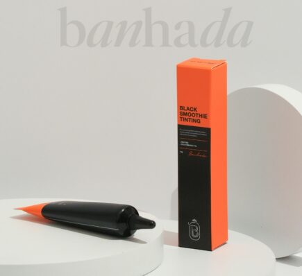 Black Smoothie Tint BANHADA – profesjonalny preparat koloryzujący do zabiegu koreańska laminacja rzęs 10 ml