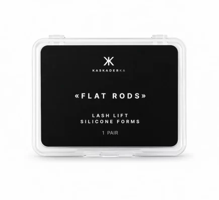 Flat Rods KASKADERKA® - Płaskie formy silikonowe do koreańskiej laminacji rzęs (Glueless)