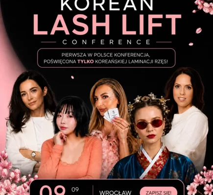 Konferencja z koreańskiej laminacji rzęs