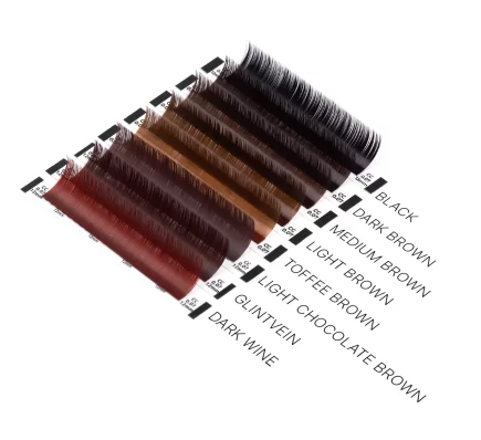 Rzęsy do przedłużania PREMIUM BROWN KASKADERKA®